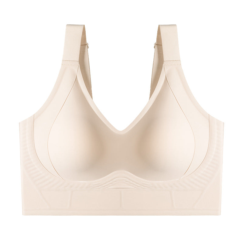 Large Cup Seven-Breasted Bra with Tummy Control