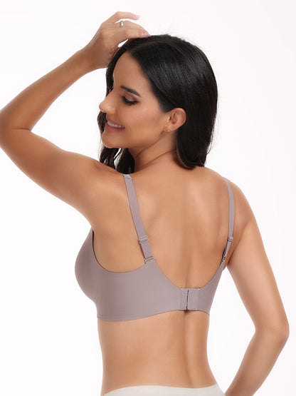 Seamless Wireless Full-Cup Bra in Nylon