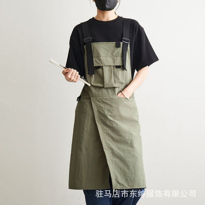 Korean Style Polyester Apron for Women