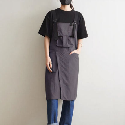 Korean Style Polyester Apron for Women