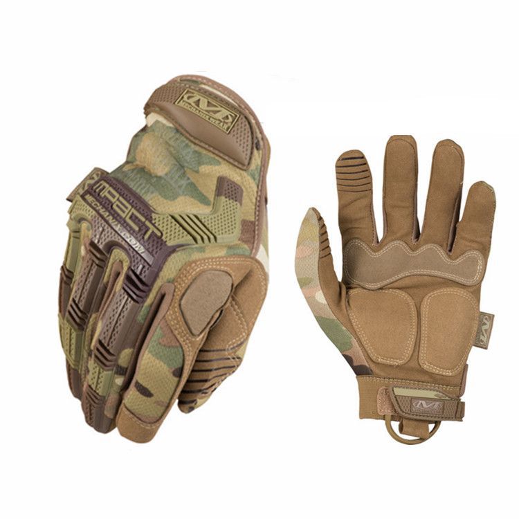 Cold-Proof Camouflage Tactical Gloves Black