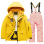 Winter Skiing Suit for Boys and Girls, Waterproof Polyester