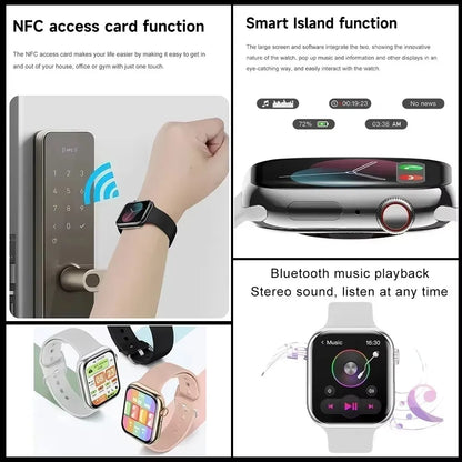 GPS Smart Watch with Heart Rate Monitor and Bluetooth Call