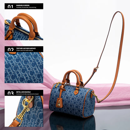 Women's Casual PU Messenger Bag with Saddle Shape