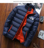 Men's Casual Printed Cotton Parka Jacket