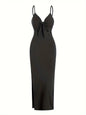 Knit Backless Sleeveless Dress for Women