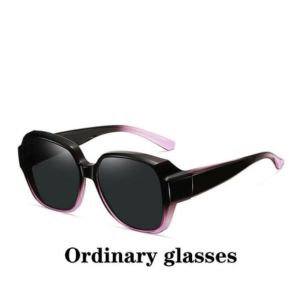 Round Polarized Sunglasses for Prescription Glasses
