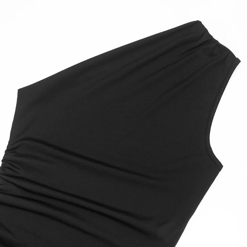 Ticketsx Off Shoulder Backless Slim Long Dress