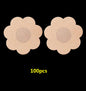 100Pcs Disposable Invisible Nipple Covers Natural Color