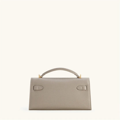Crocodile Embossed Shoulder Bag in Pu Leather