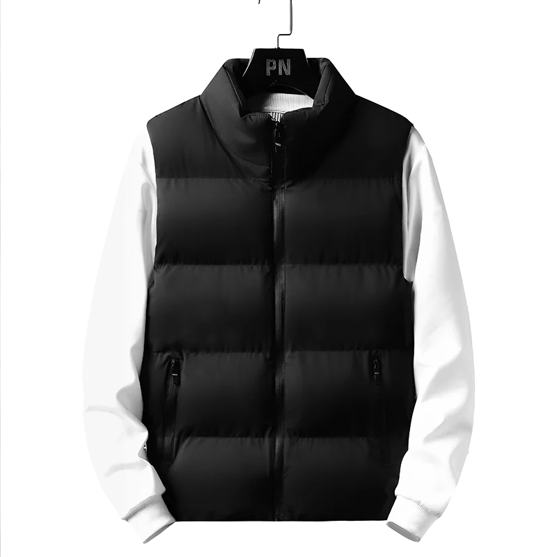 Men's Thick Windproof Sleeveless Vest Jacket