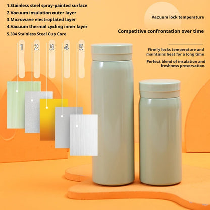 Mini Insulated Stainless Steel Vacuum Flasks 200ML 300ML