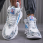 Men's Breathable Lace-Up Sneakers