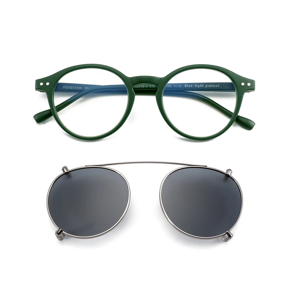 ZENOTTIC Clip-On Polarized Sunglasses for Women