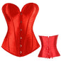 Gothic Lace Up Corset Shapewear for Women