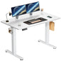 JHK Electric Height Adjustable Standing Desk 40x24 Inch