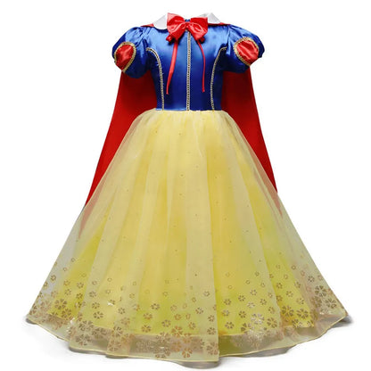 Kids Princess Dress Cinderella Cosplay Costume for Girls