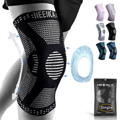 NEENCA Copper Knee Brace with Patella Gel Pad