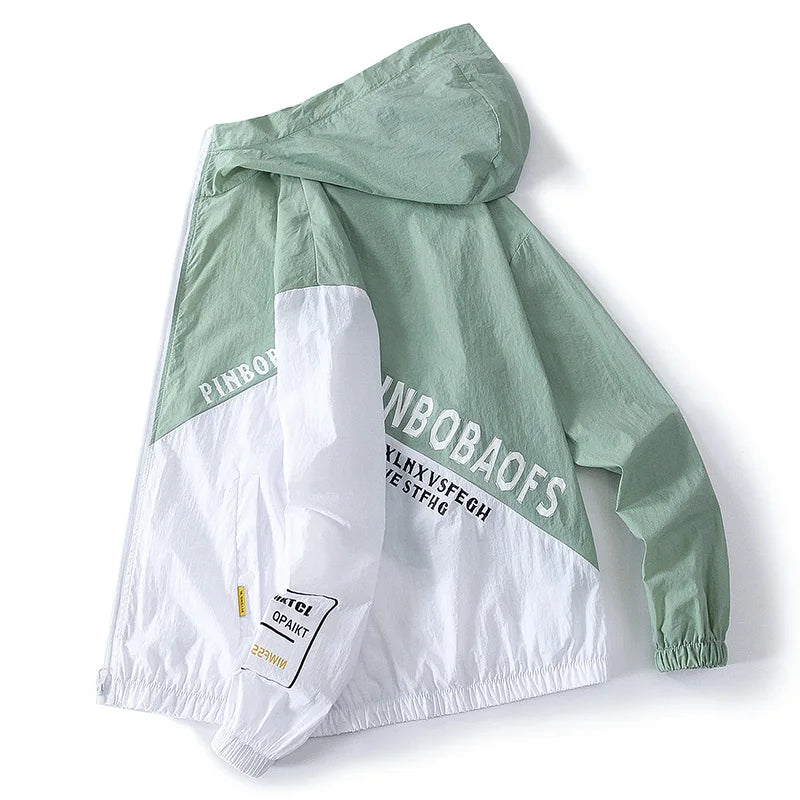 Men's Breathable Waterproof Sunscreen Jacket
