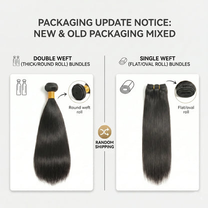 16A Straight Brazilian Remy Human Hair Bundles Natural Black