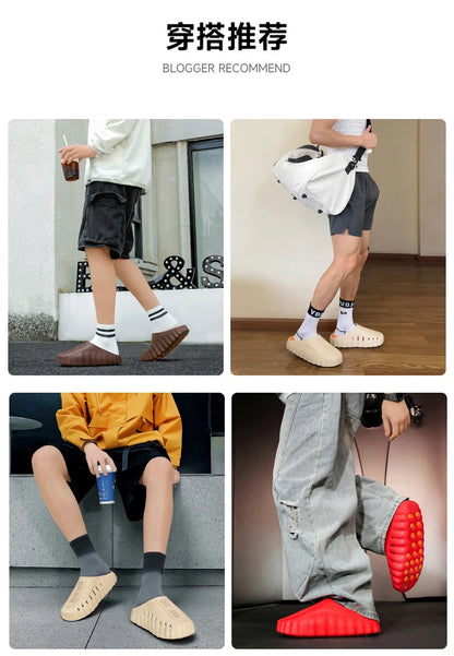 YUYIN EVA Sandals for Men Comfortable Casual Slippers