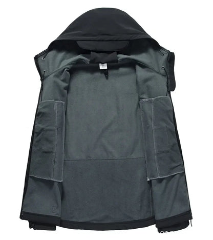 Men's Tactical Windproof Waterproof Soft Shell Jacket