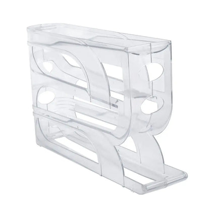 Automatic Egg Roller Rack Space Saving Plastic Organizer