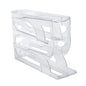 Automatic Egg Roller Rack Space Saving Plastic Organizer