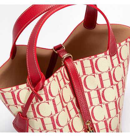 Large Capacity Women's Shoulder Bag with Letter Print