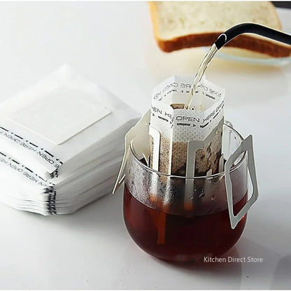 Disposable Drip Coffee Filter Bags Non-Woven Fabric