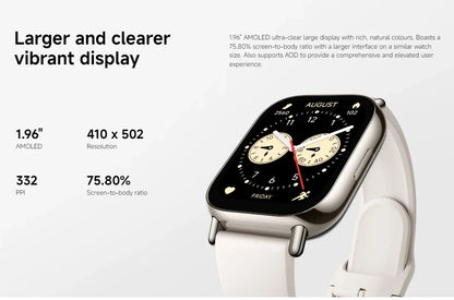 Redmi Watch 5 Lite 1.96 Inch AMOLED Display