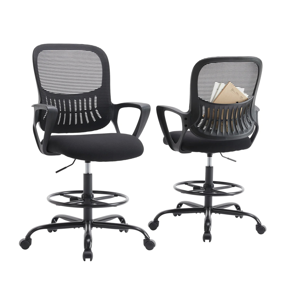 JHK Ergonomic Mesh Backrest Office Chair Adjustable Height
