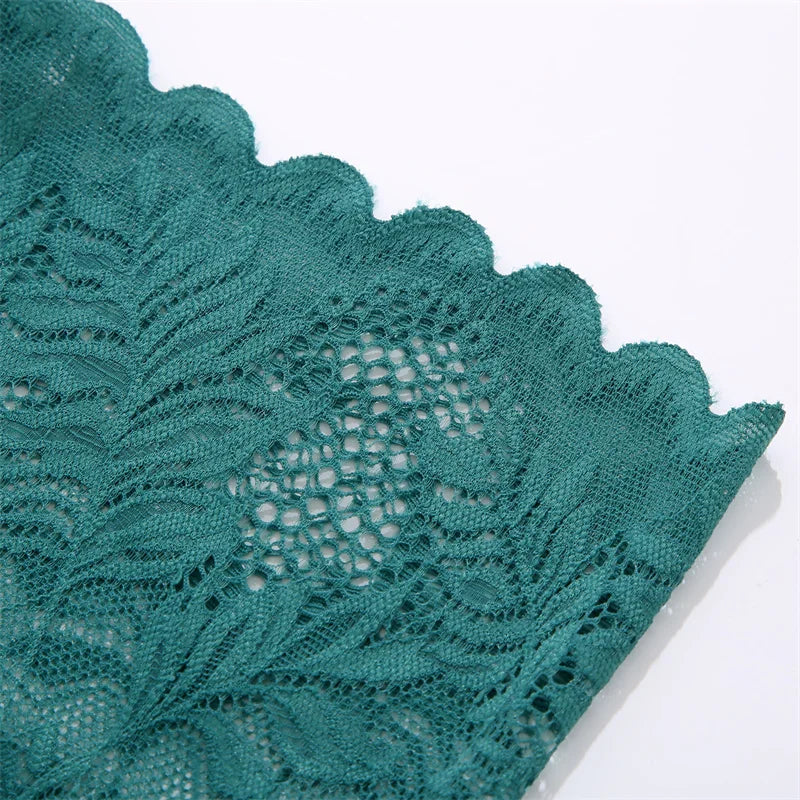 FINETOO Lace Boyshort Panties Set for Women S-XL