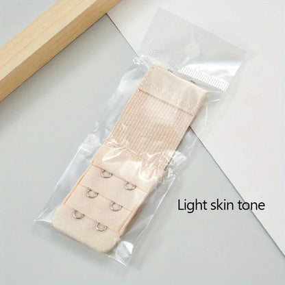 2 Hooks Elastic Bra Extenders for Women, Polyester