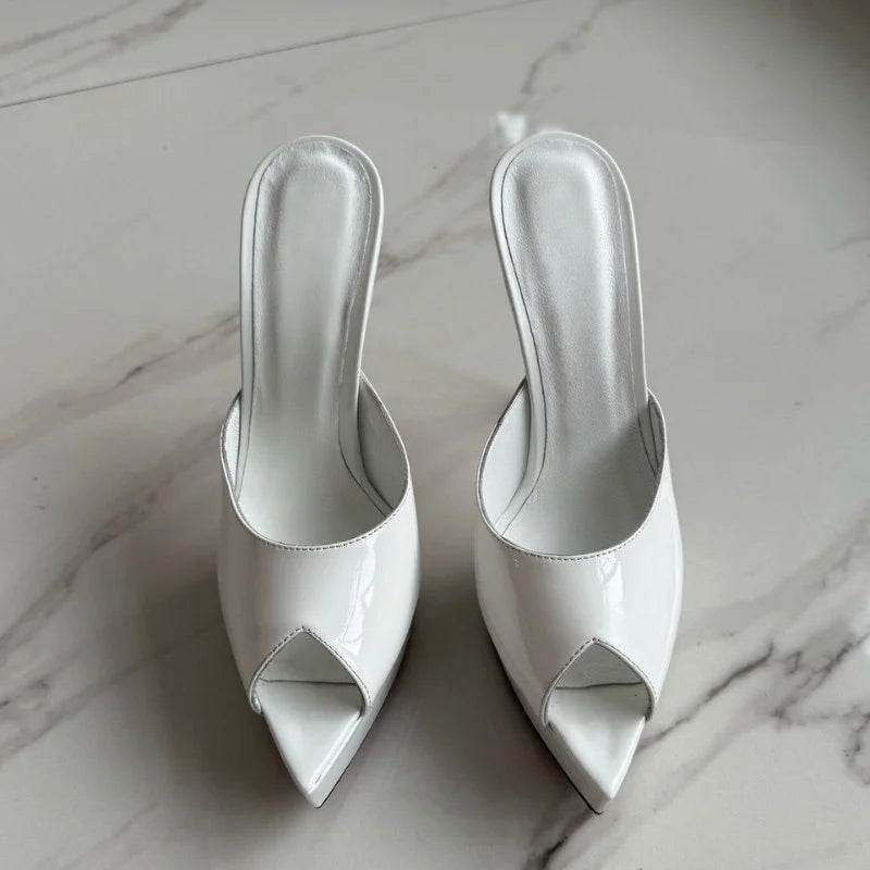 Women's Open Toe Stiletto Slippers for Summer