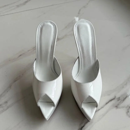 Women's Open Toe Stiletto Slippers for Summer