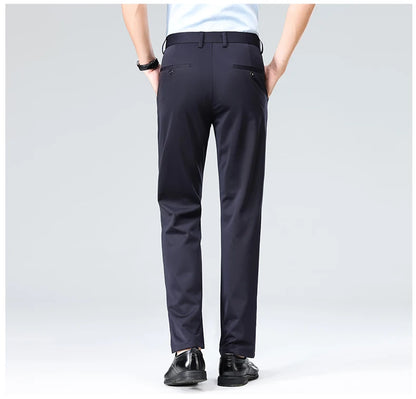 Men's Summer Casual Suit Pants Plus Size 28-42