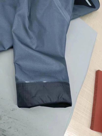 Three Layer Waterproof Windbreaker Jacket for Camping