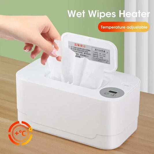 Baby Wipe Warmer with LED Display Portable USB Charge