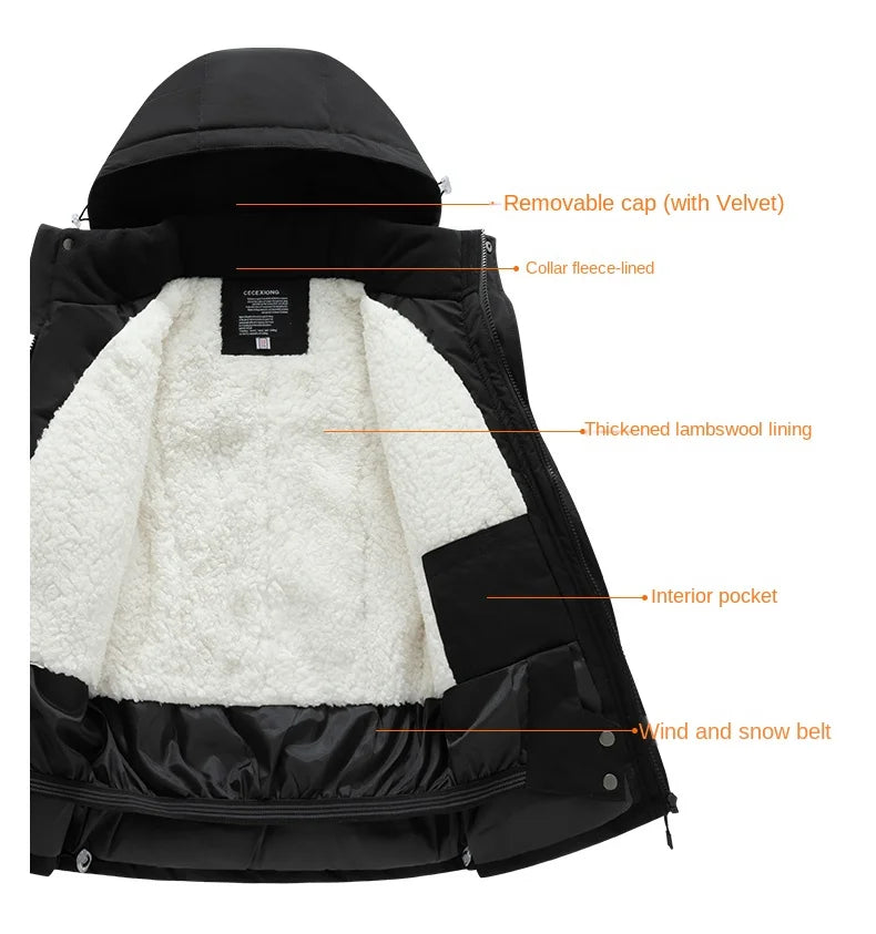 Winter Skiing Suit for Boys and Girls, Waterproof Polyester