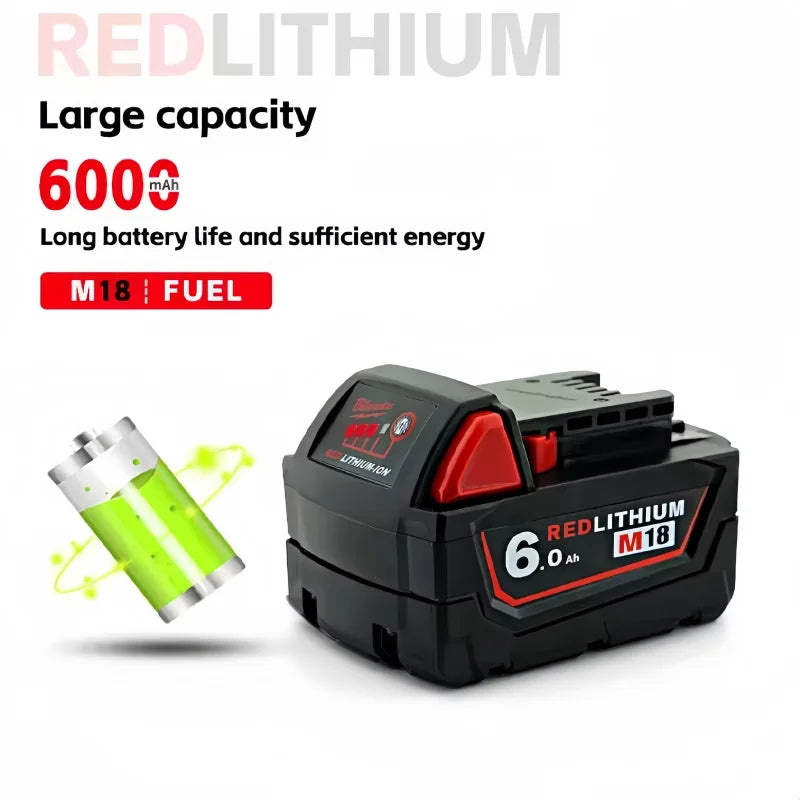 Milwaukee 12V 6.0Ah Rechargeable Battery for M12 Tools