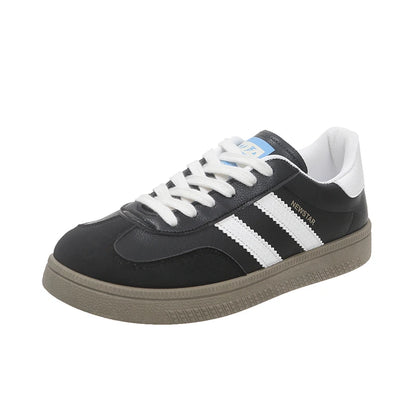 Women Lace-Up Casual Sneakers Breathable Tennis Shoes