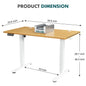 JHK Electric Adjustable Height Standing Desk for Office