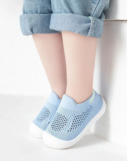 Breathable Mesh Knit Baby Sneakers for Toddlers