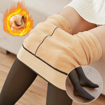 Women's Thermal Fleece Leggings for Winter Wear