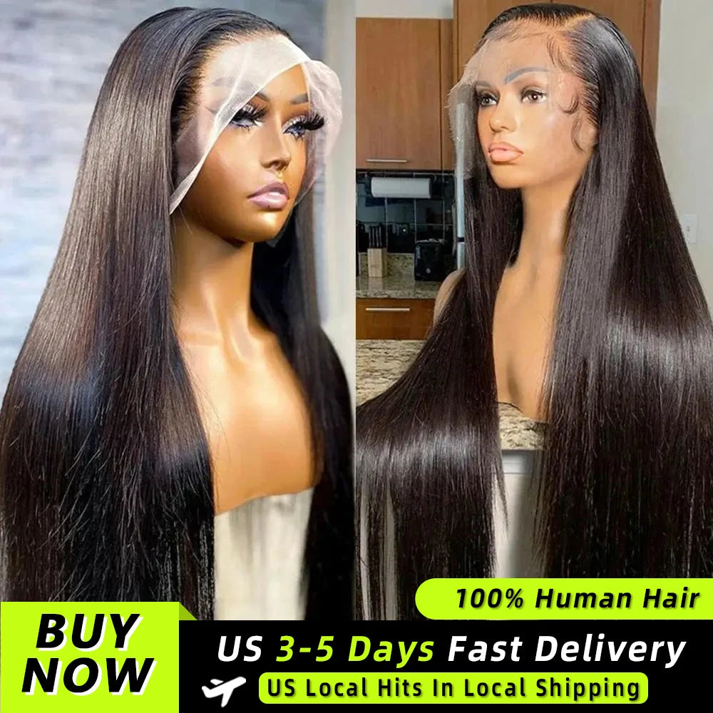 Bone Straight 13x6 HD Lace Frontal Wig 200% Density