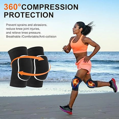 Soft Breathable Volleyball Knee Pads for Sports