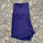 High Waist Yoga Shorts for Women in Solid Color