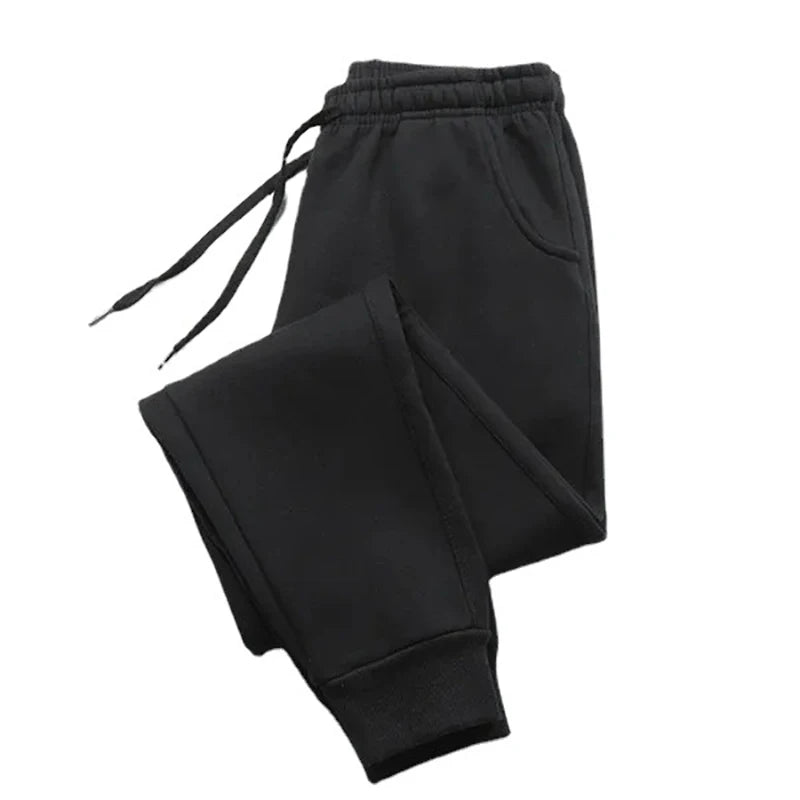 Men's Casual Polyester Sweatpants for Gym and Jogging