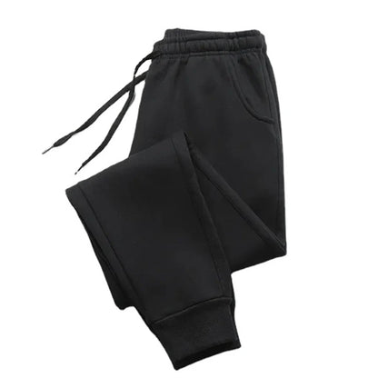 Men's Casual Polyester Sweatpants for Gym and Jogging